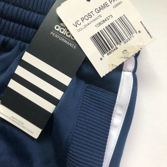 Adidas VC Post Game Training Track Workout Pants - Picture 2 of 12